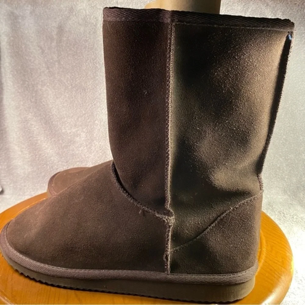 Arizona Leather Uppers Faux Fur Lining Boots Women’s‎ Size 10M Brown Warm